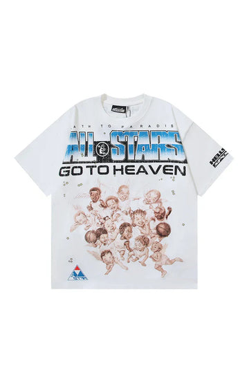 Studios Angel Children Basketball Print