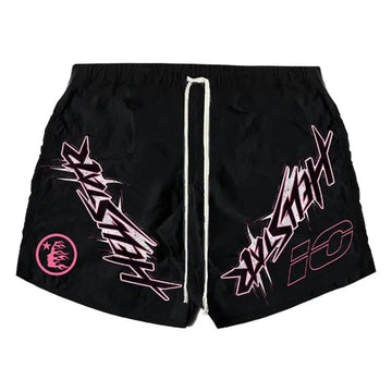 Waxed Nylon Shorts