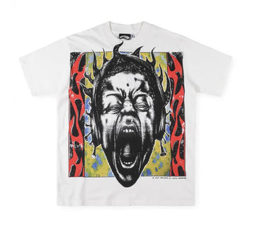Studio Rock Style Printed Casual T-shirt