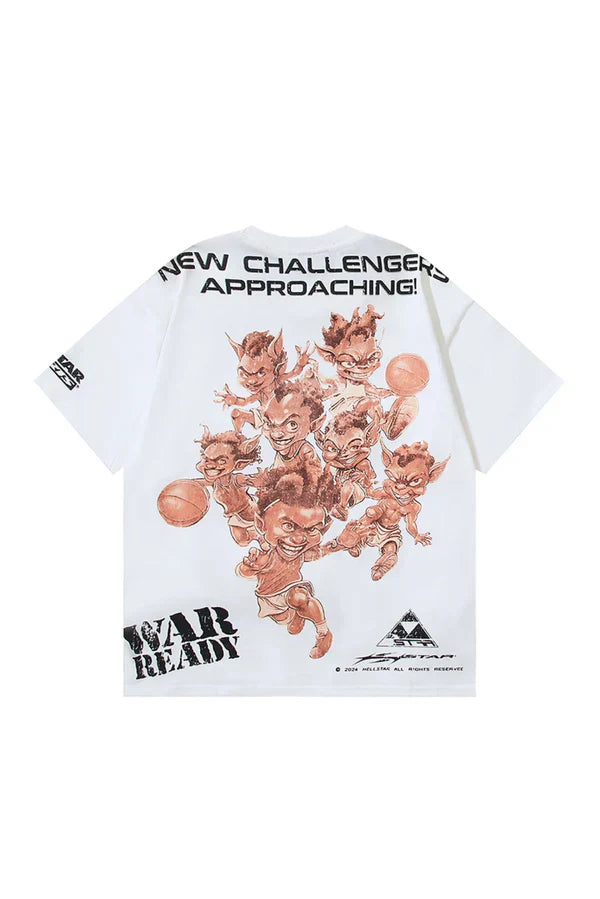 Studios Angel Children Basketball Print
