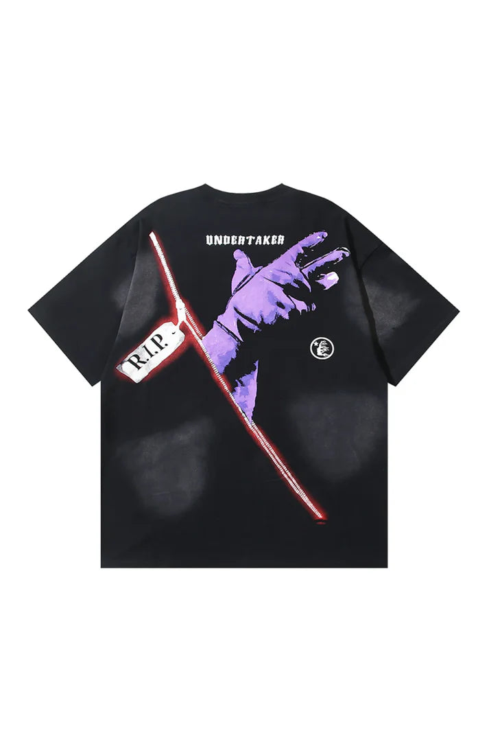 Studios Devil's Hand Black Washed T-shirt