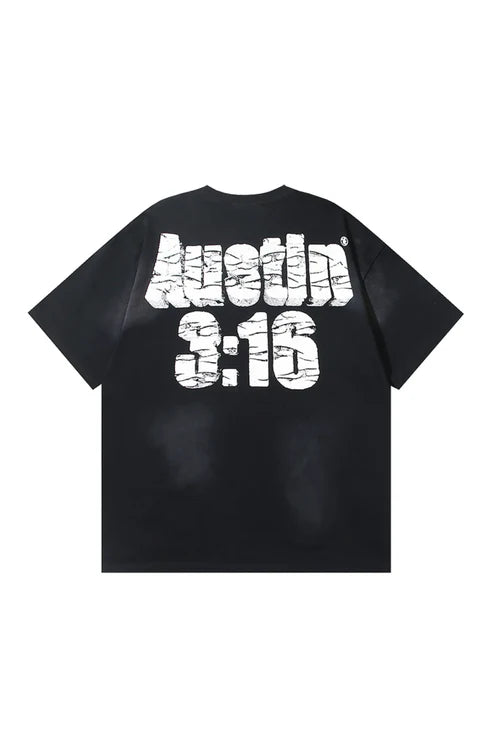 HellStar Studio avatar print 3:15 T-shirt