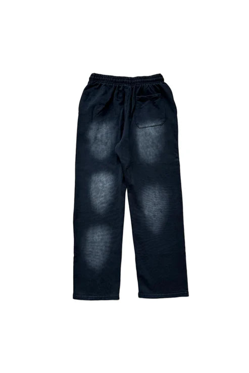 Studios side logo casual sports pants black