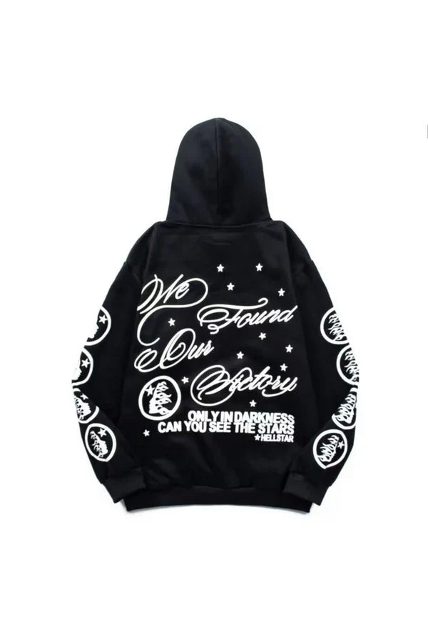 Studios Records Amercian Hoodie Black