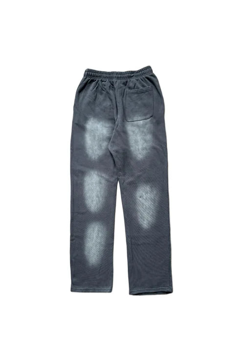 Studios side logo casual sports pants gray