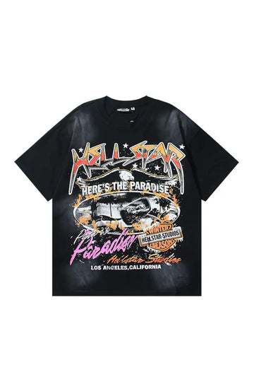 Dark Series: The Paradise Black T-shirt）