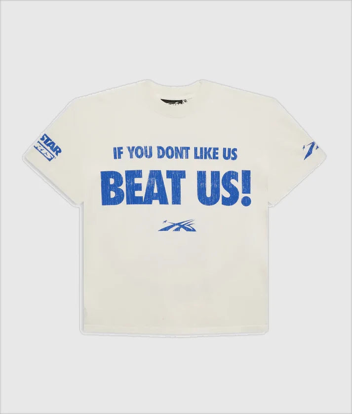 StudioBeat Us! T-Shirt White/Blue