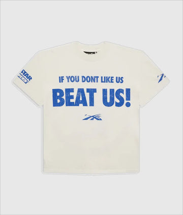 StudioBeat Us! T-Shirt White/Blue