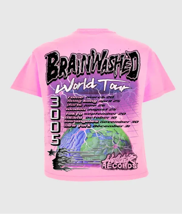 Studio Brainwashed World Tour T-Shirts