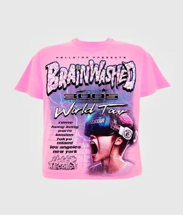 Studio Brainwashed World Tour T-Shirts