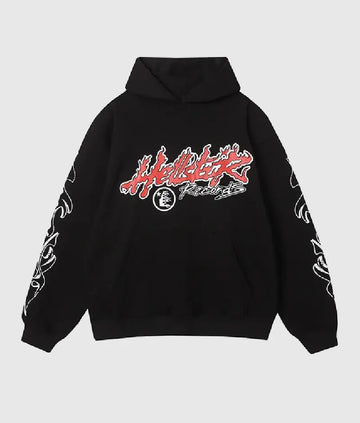 Studio Records Hoodie Black