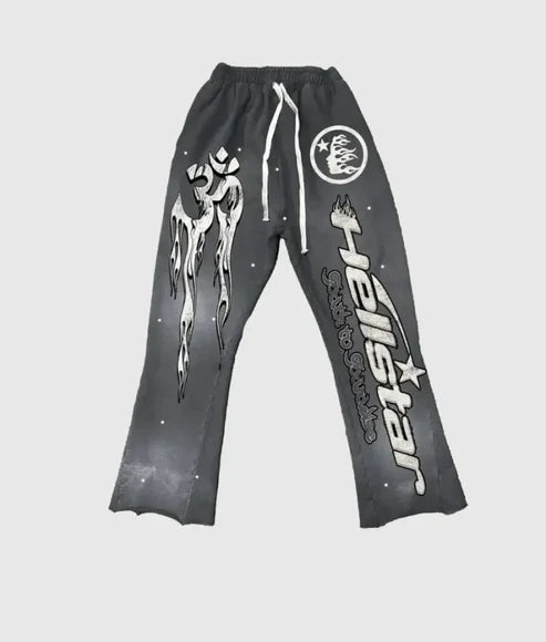 Studios Racer Flare Black Sweatpants