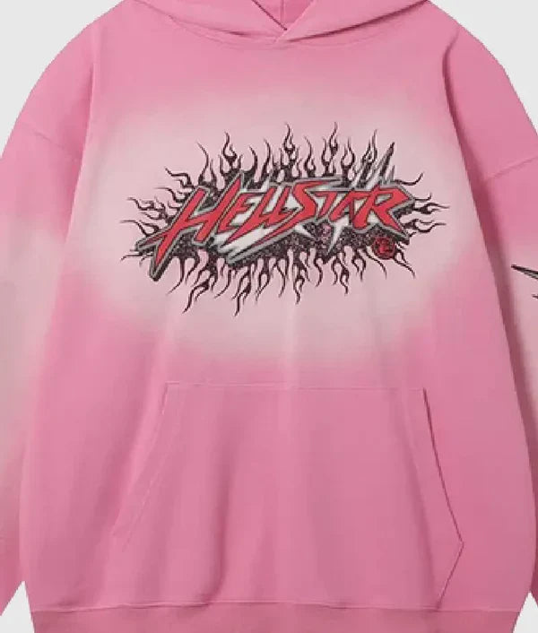 Studios Records Hoodie Pink