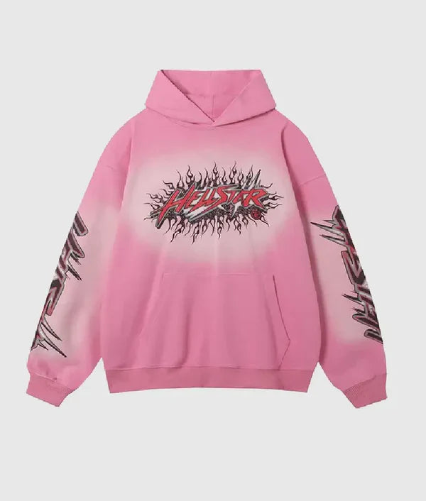 Studios Records Hoodie Pink