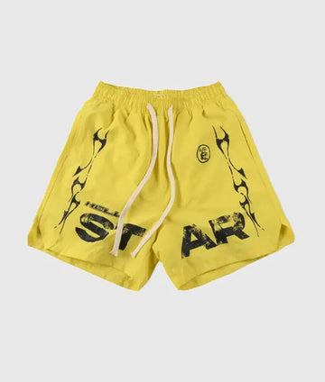 Studios Records Star Shorts Yellow