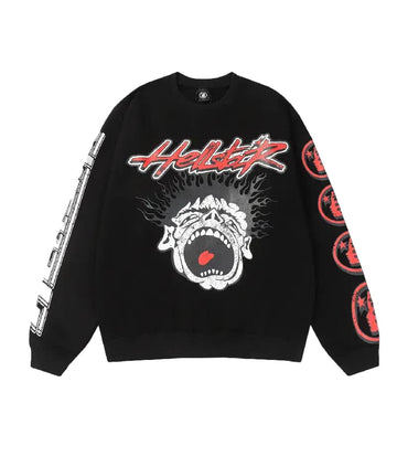Studios Records Sweater Black