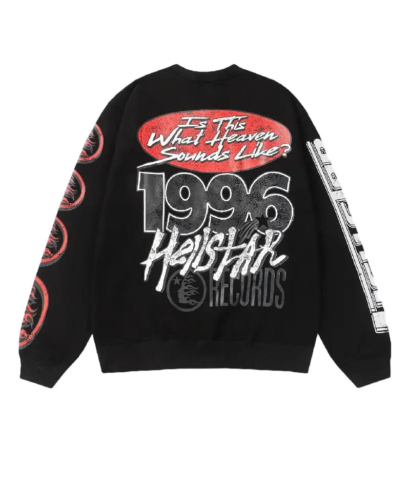 Studios Records Sweater Black