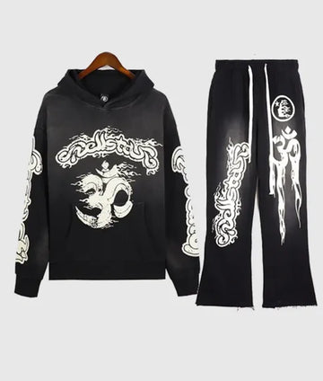 Studios Records Yoga Tracksuit Black
