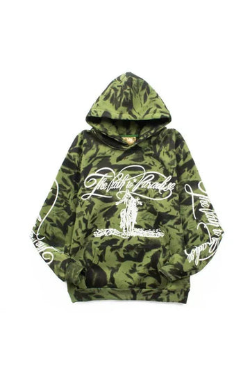 Green Marble Paradise Hoodie
